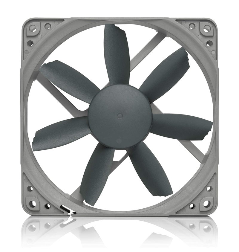 Noctua NF-S12B redux-1200, High Performance Cooling Fan, 3-Pin, 1200 RPM (120mm, Grey) - Image 2